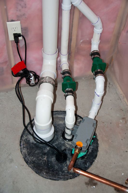 Basement Drainage Installation in Framingham, MA