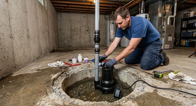 Basement Sump Pump Service in Providence, RI