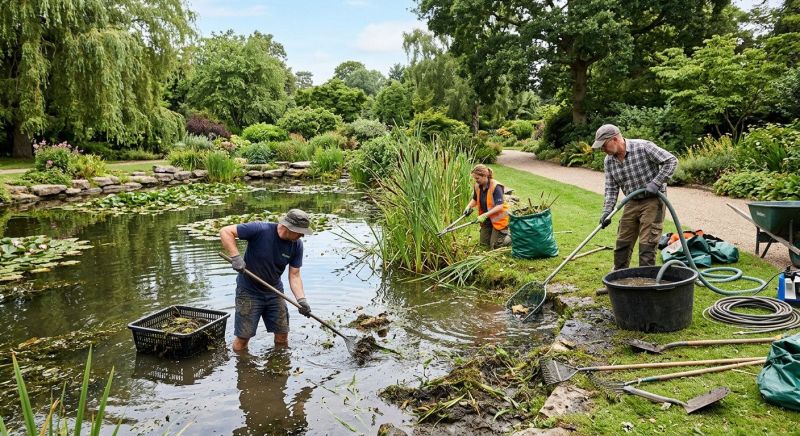 Pond Cleaning in Honolulu, HI